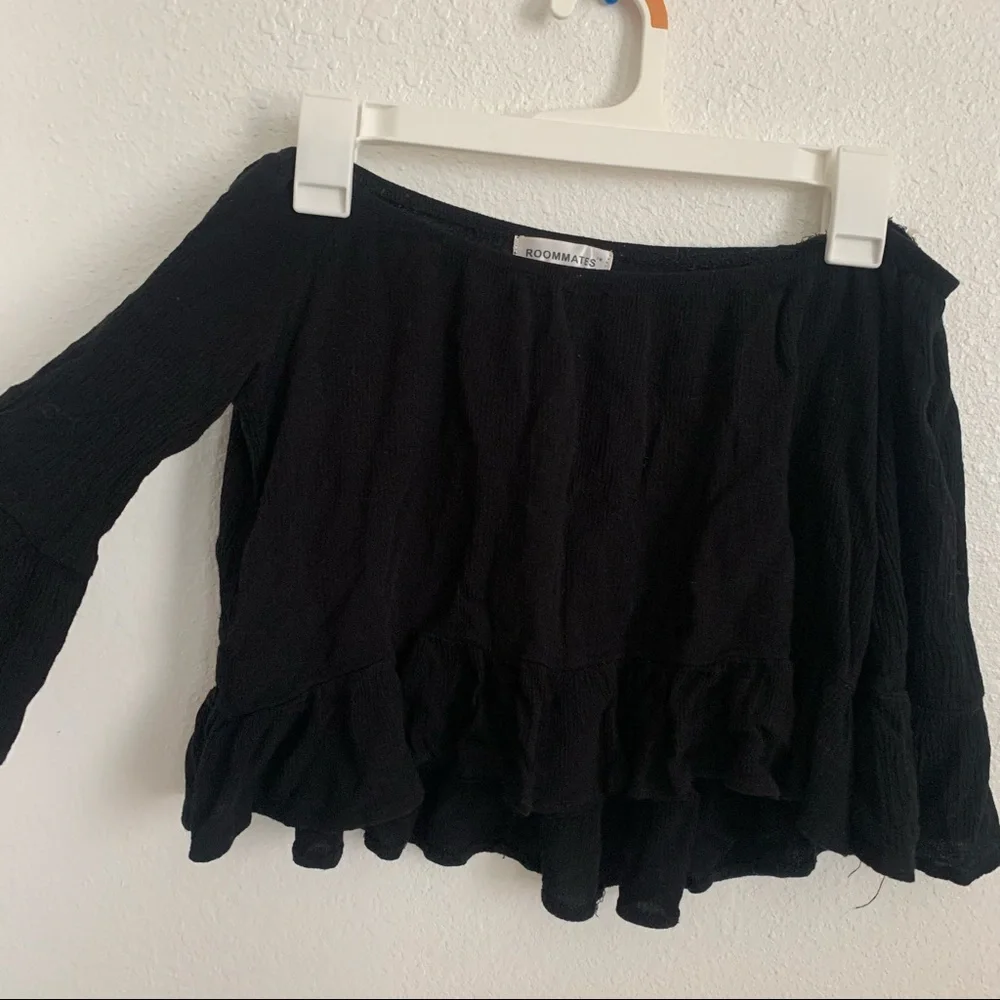 Off the Shoulder Ruffle Top - Picture 1 of 4